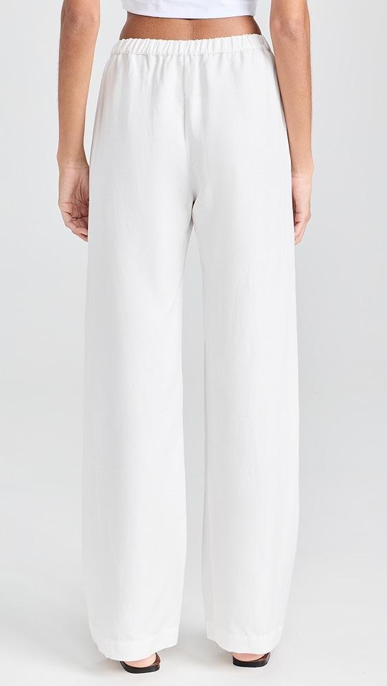 Enza Costa Twill Everywhere Pants | Shopbop Product Image