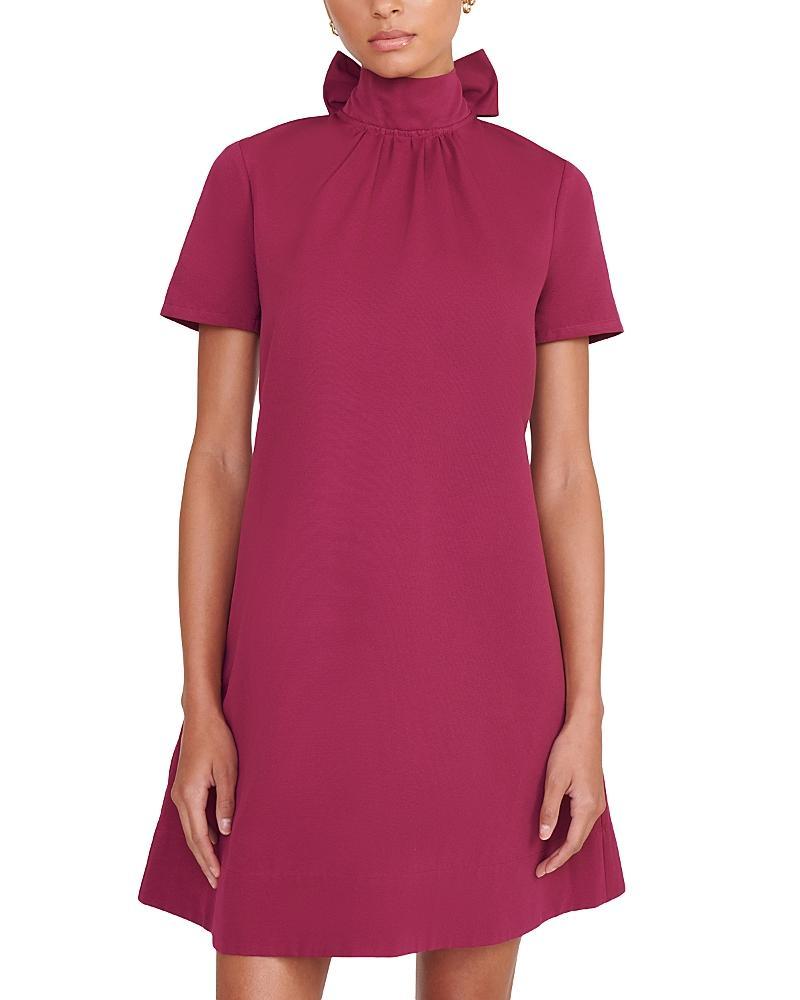 Staud Ilana Mock Neck Mini Dress Product Image