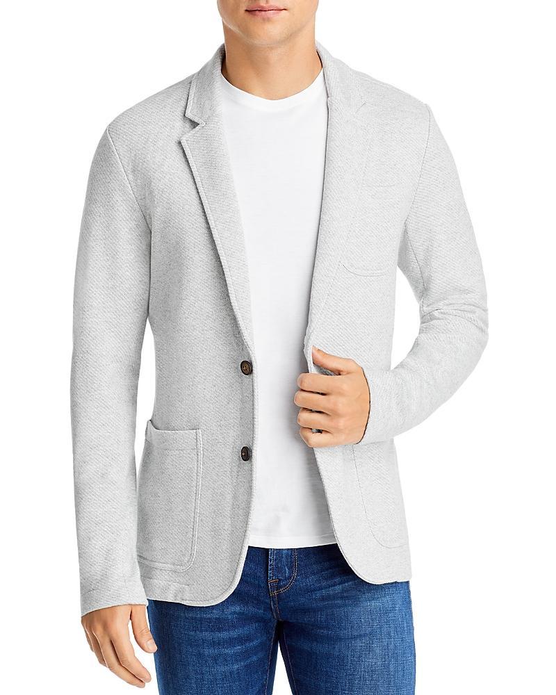 Faherty Inlet Knit Blazer (Medium Grey Melange) Men's Clothing Product Image