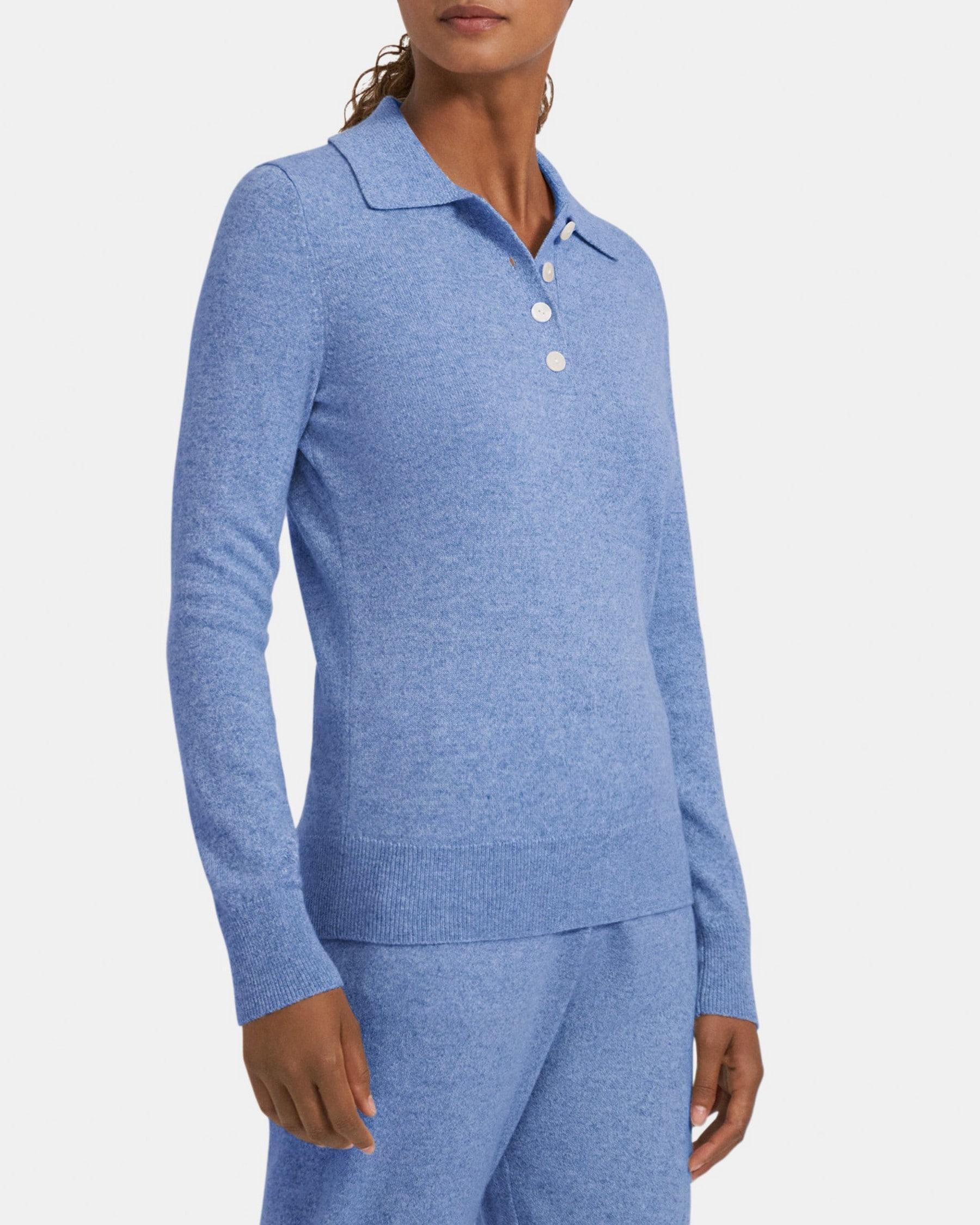 Polo Sweater in Cashmere Product Image