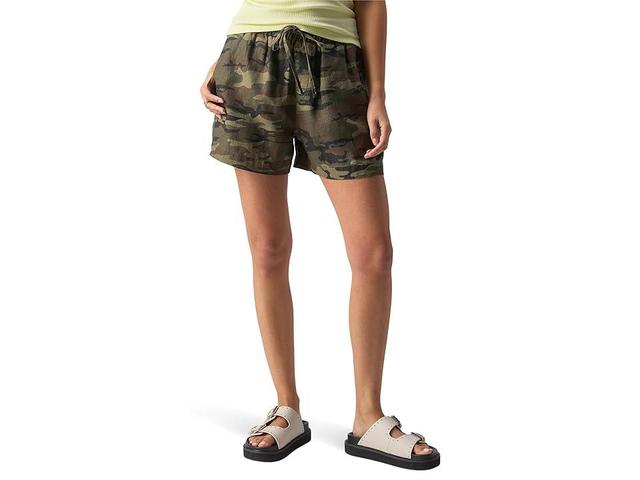 Sanctuary Breezy Camo Shorts (Little Hero Camo) Women's Shorts Product Image