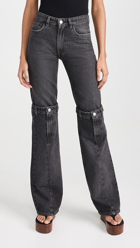 Coperni Open Knee Jeans | Shopbop Product Image