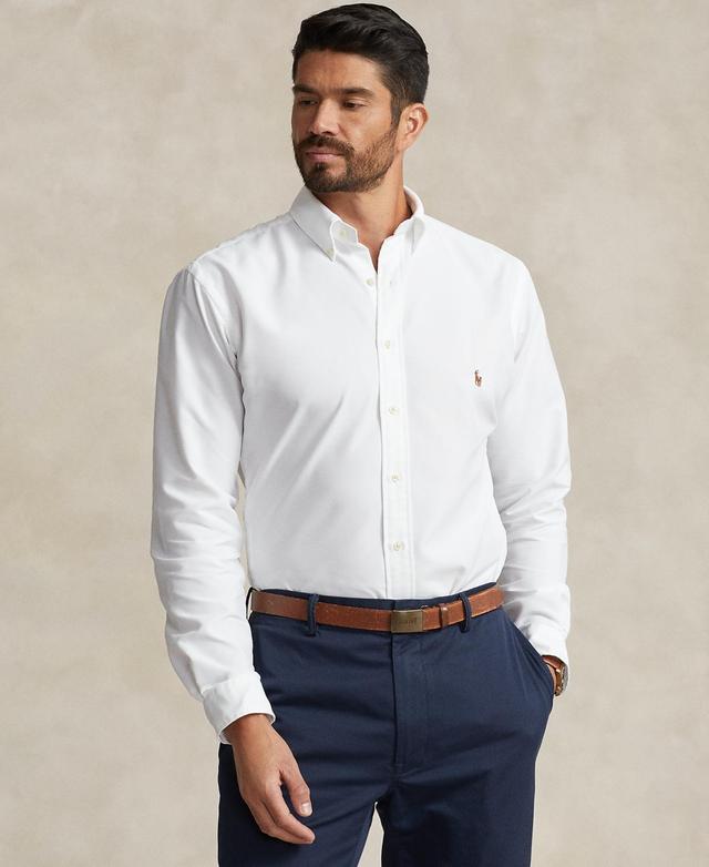 Polo Ralph Lauren Mens Big & Tall Performance Oxford Shirt Product Image