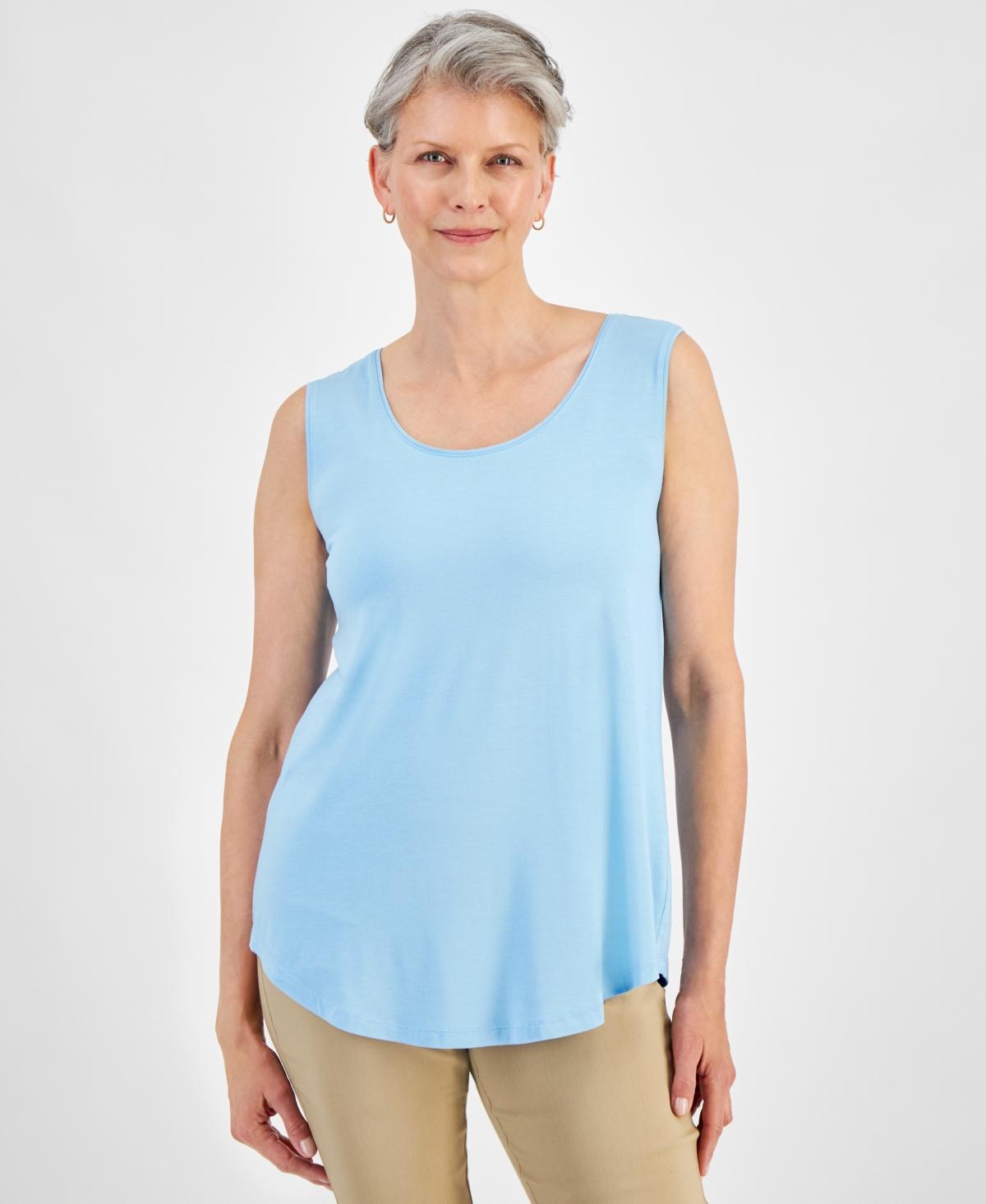 Jm Collection Womens Scoop-Neck Sleeveless Tank Top, Regular & Petite, Created for Macys product image