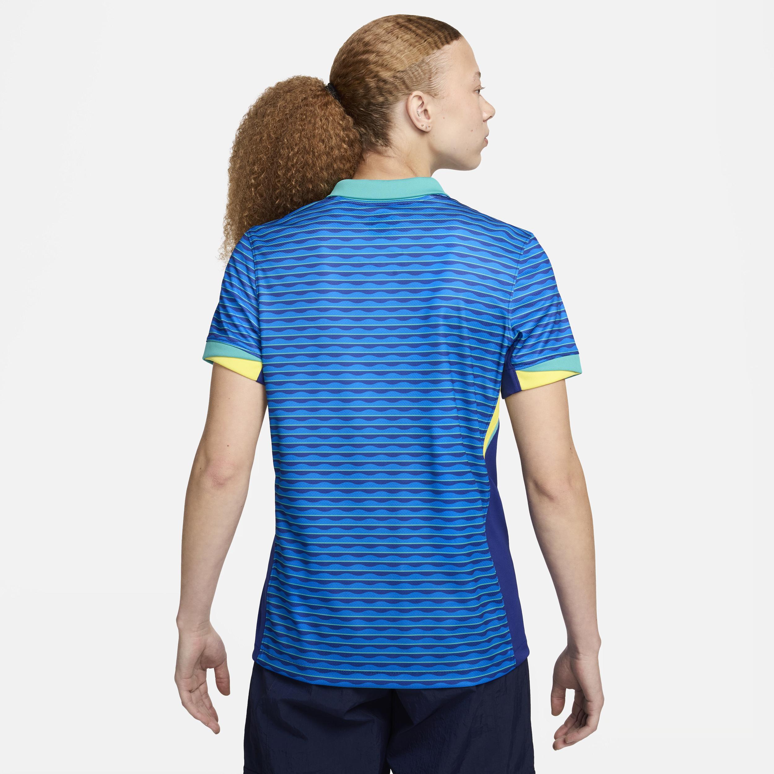 Brazil 2024 Stadium Away Nike Womens Dri-FIT Soccer Replica Jersey Product Image