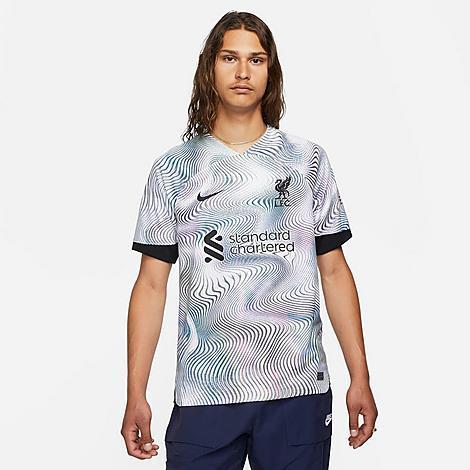 Nike Mens Liverpool FC 2022-23 Stadium Away Soccer Jersey Shirt Product Image