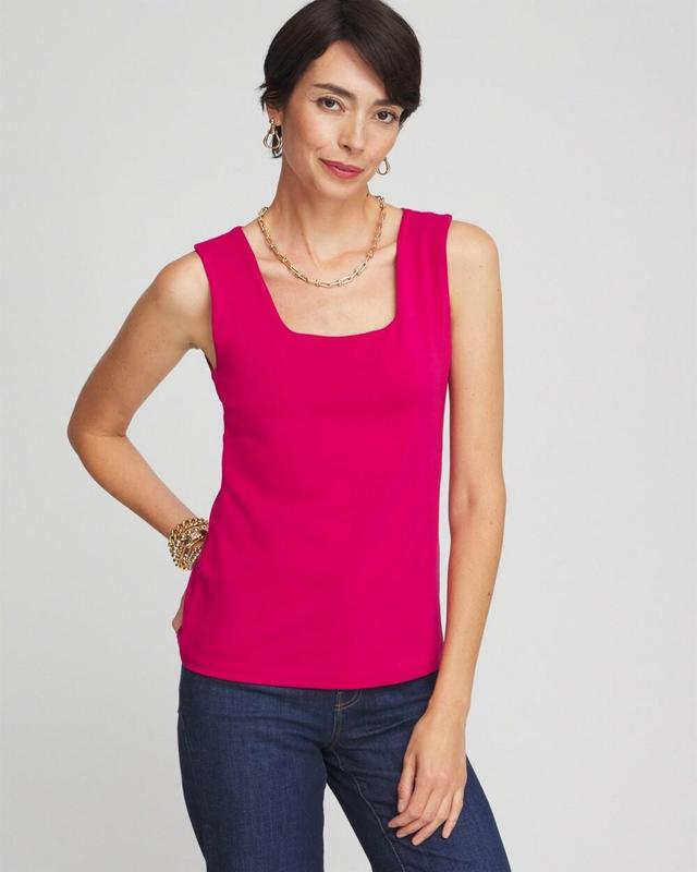 Contour Cotton™ Square Neck Tank Product Image