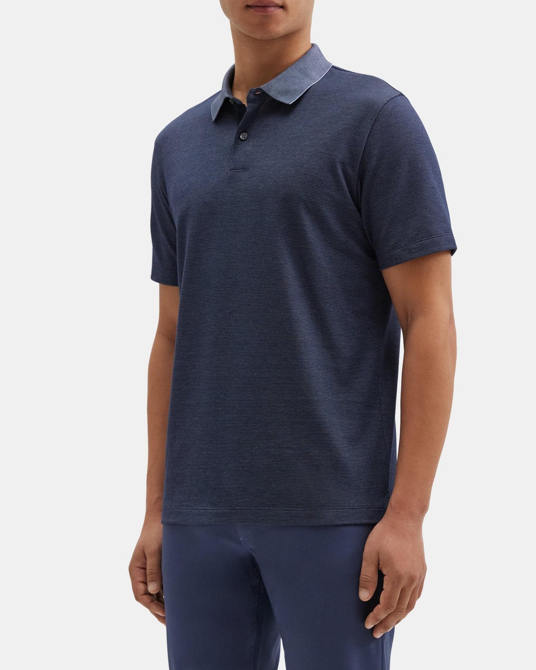 Standard Polo in Knit Jacquard Piqué Product Image