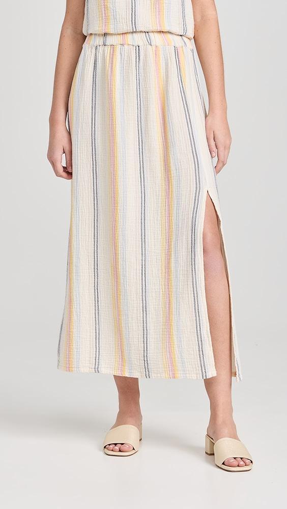 SUNDRY Long Skirt W/ Slit | Shopbop product image