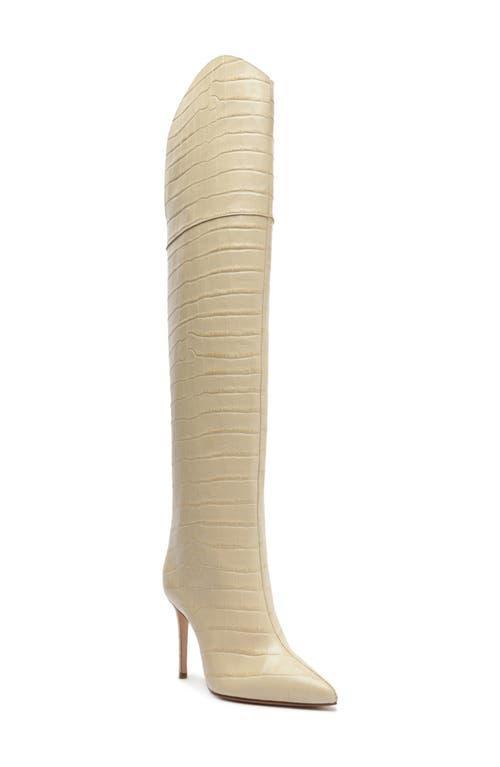 Schutz Maryana Croc Embossed Over the Knee Boot product image