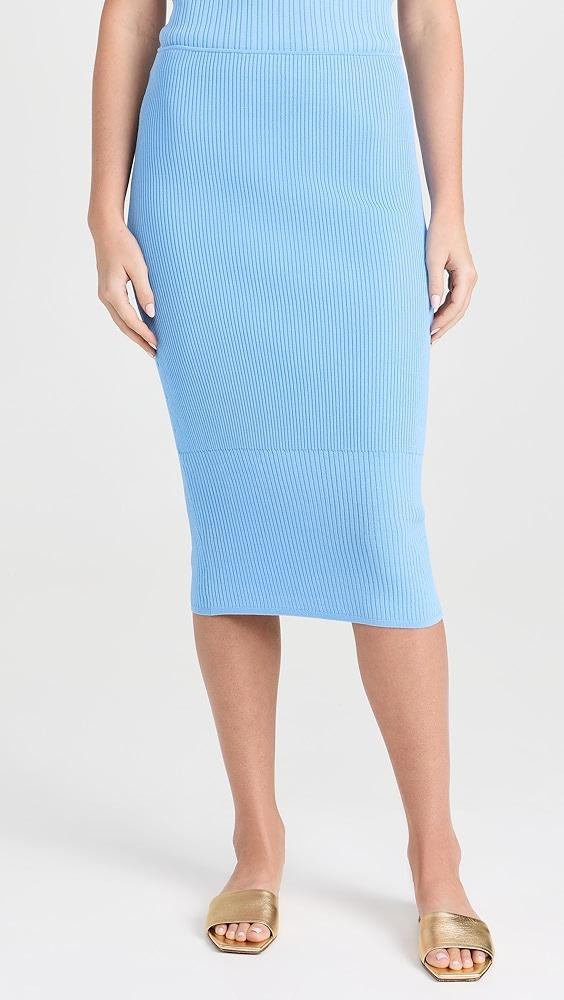 Solid & Striped The Zelda Midi Skirt | Shopbop Product Image