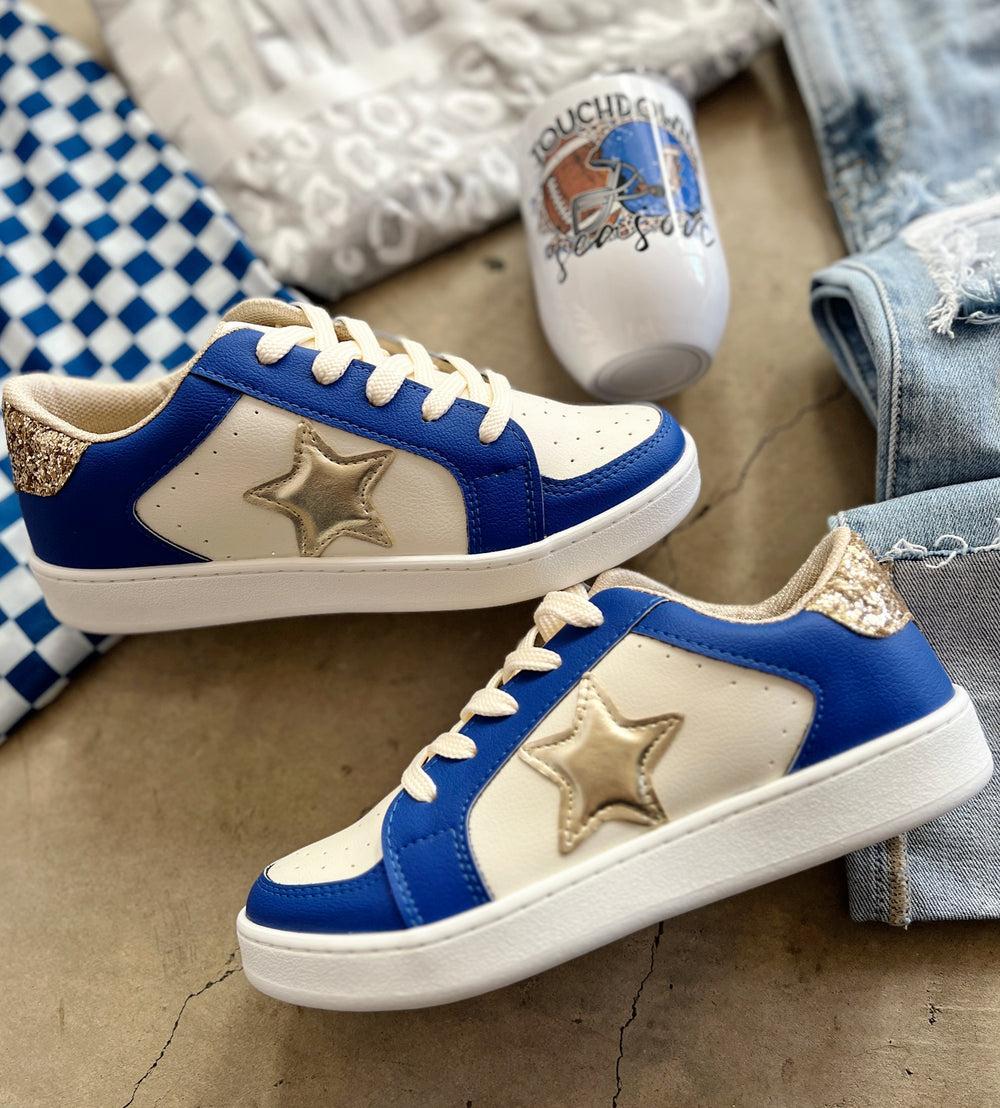 Blue Game Day Sneakers Product Image