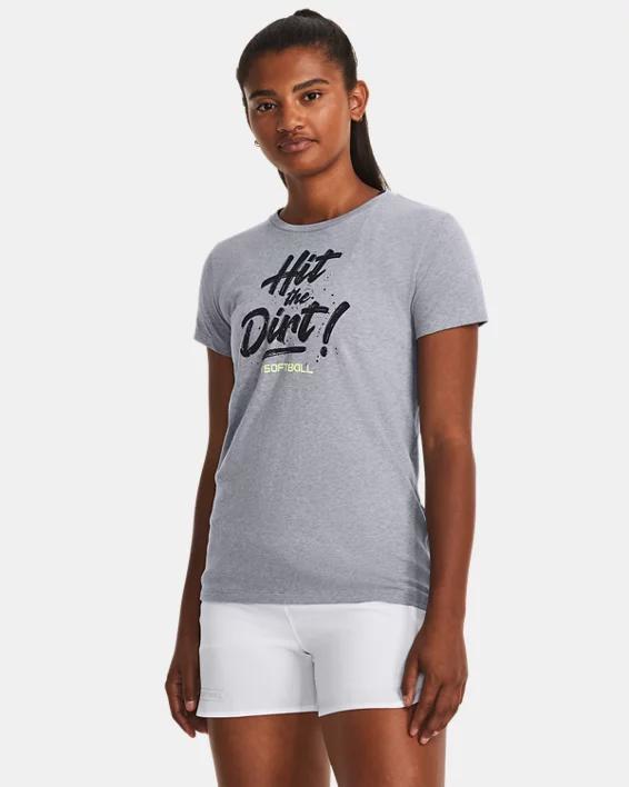 Women's UA Softball Hit The Dirt Short Sleeve Product Image