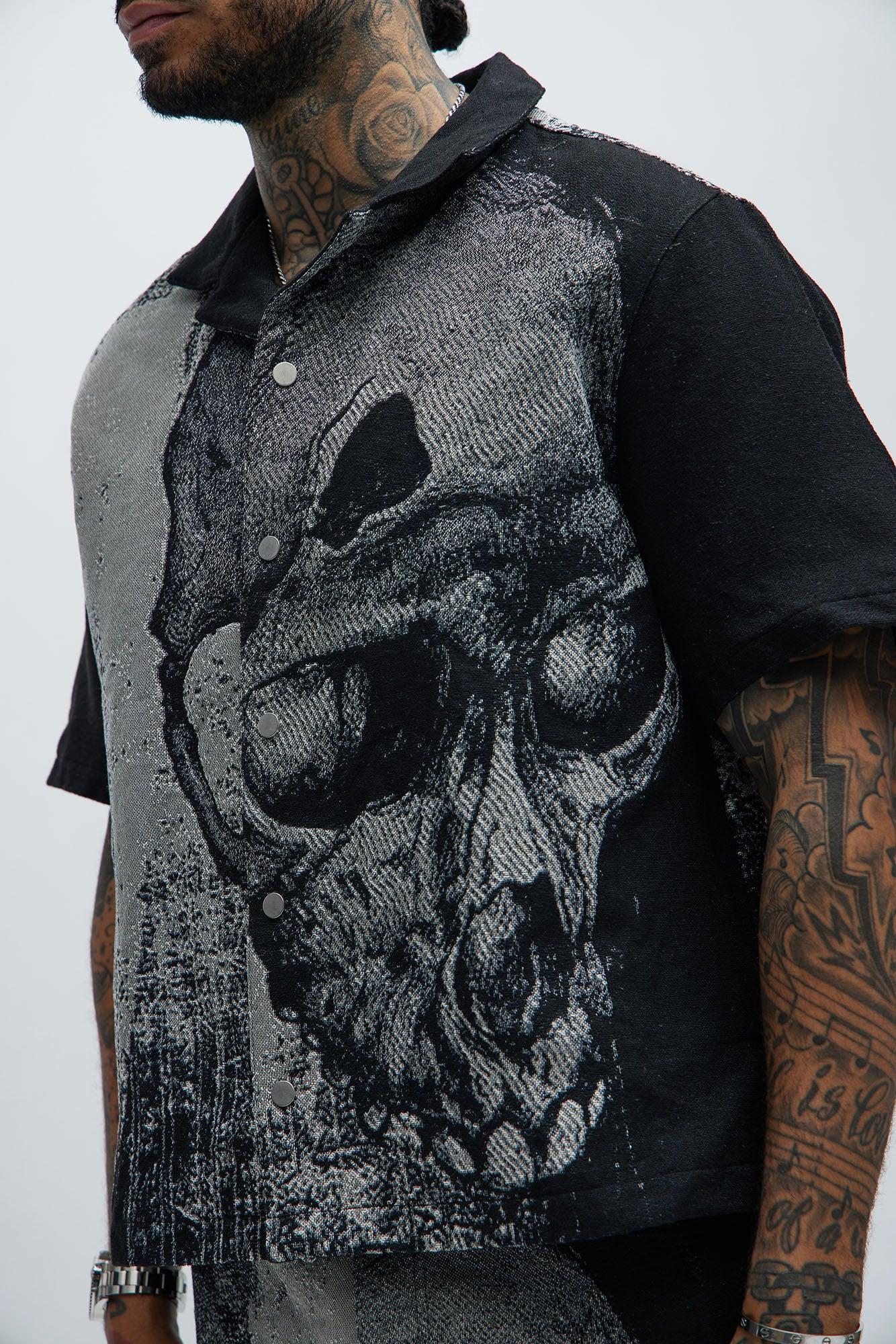 Azrael Tapestry Shirt - Multi Color Product Image