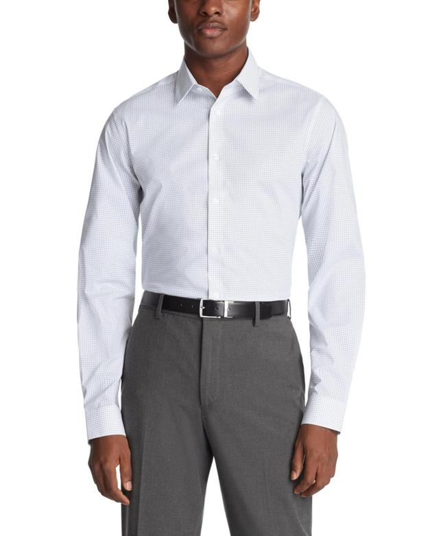 Calvin Klein Steel+, Mens Regular Fit Dress Shirt Product Image