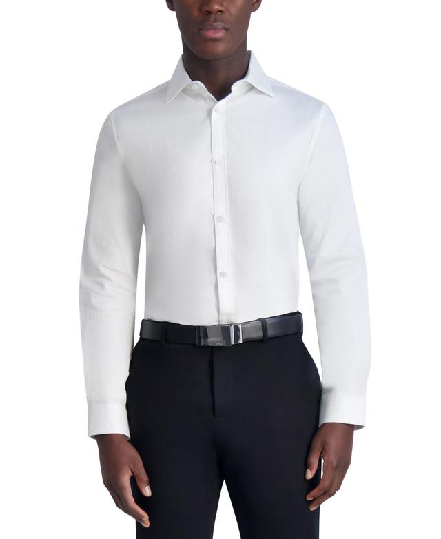 Karl Lagerfeld Paris Mens Slim-Fit Woven Shirt Product Image