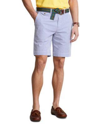 Men's 9-1/4-Inch Stretch Classic-Fit Seersucker Shorts Product Image