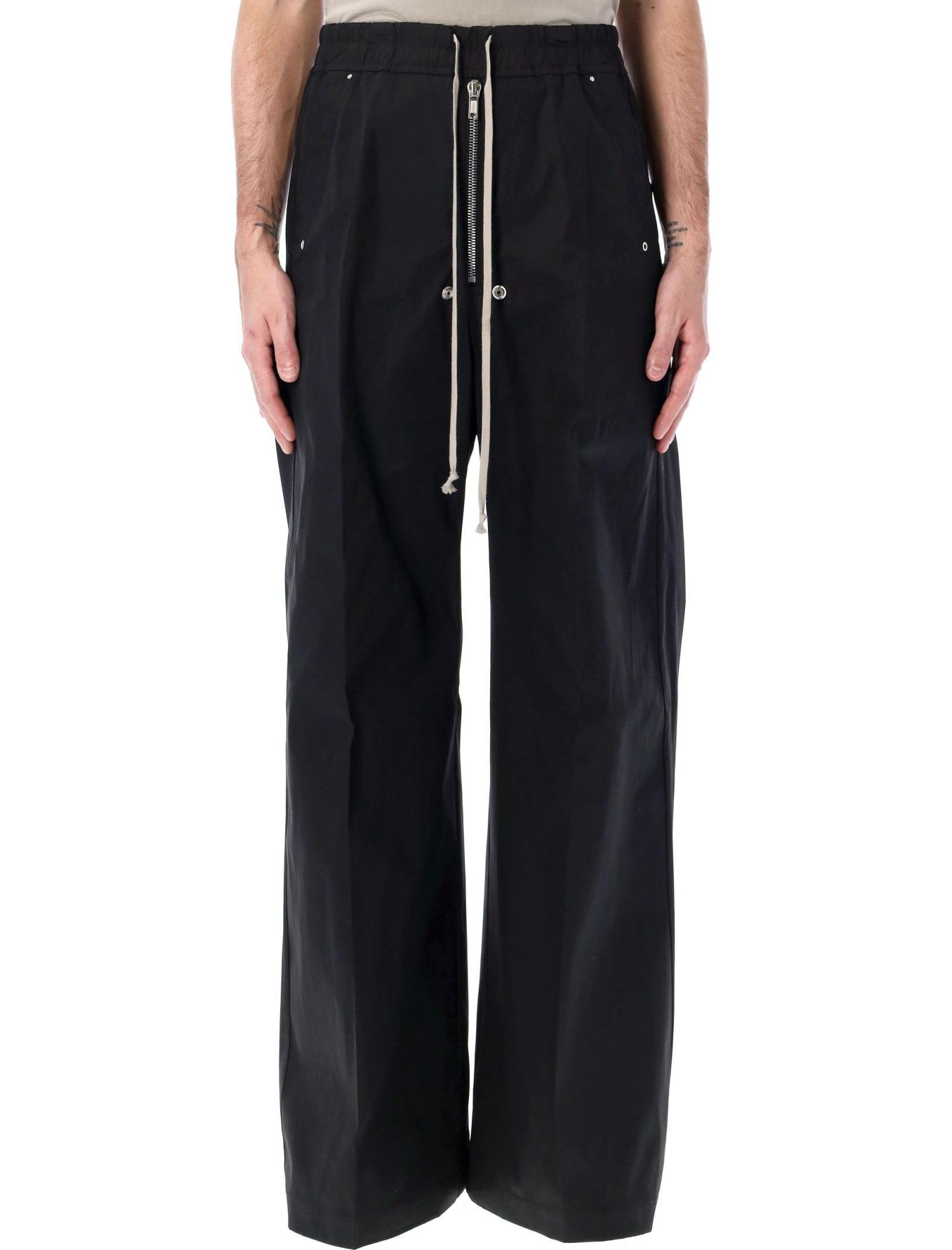 RICK OWENS Drawstring Wide In Black Product Image