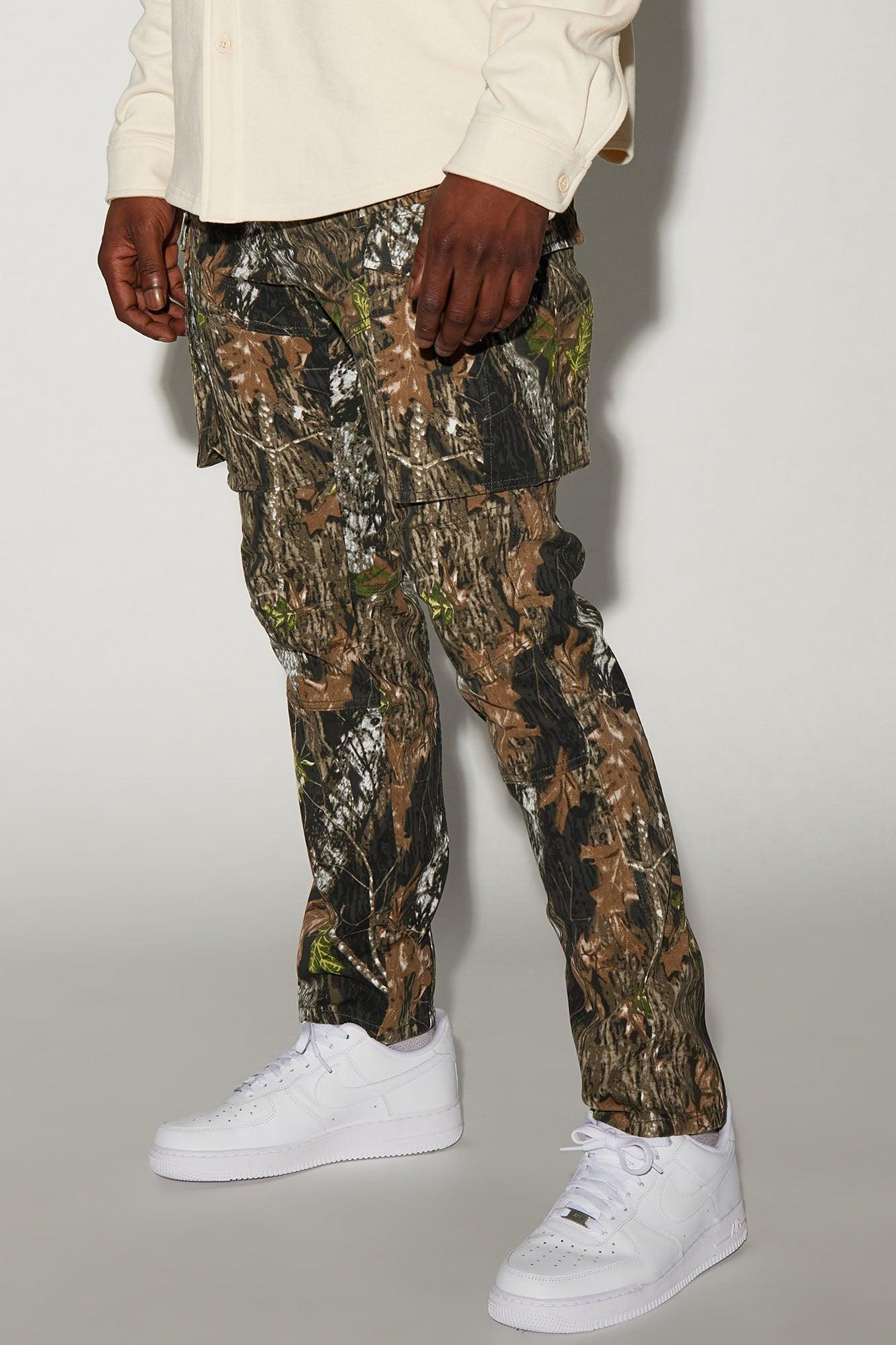 Summer Games Slim Cargo Pants - Green/combo Product Image