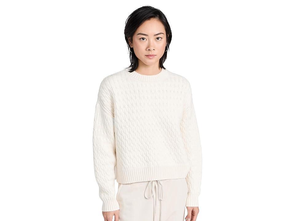 Sweaty Betty Classic Cable Sweater (Studio ) Women's Sweater Product Image