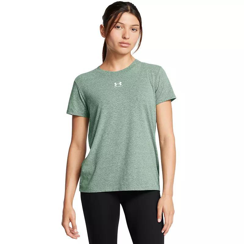 Womens UA Rival Core Short Sleeve Product Image