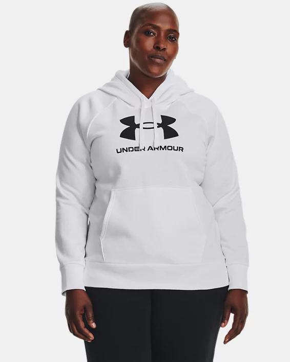 Women's UA Rival Fleece Logo Hoodie Product Image