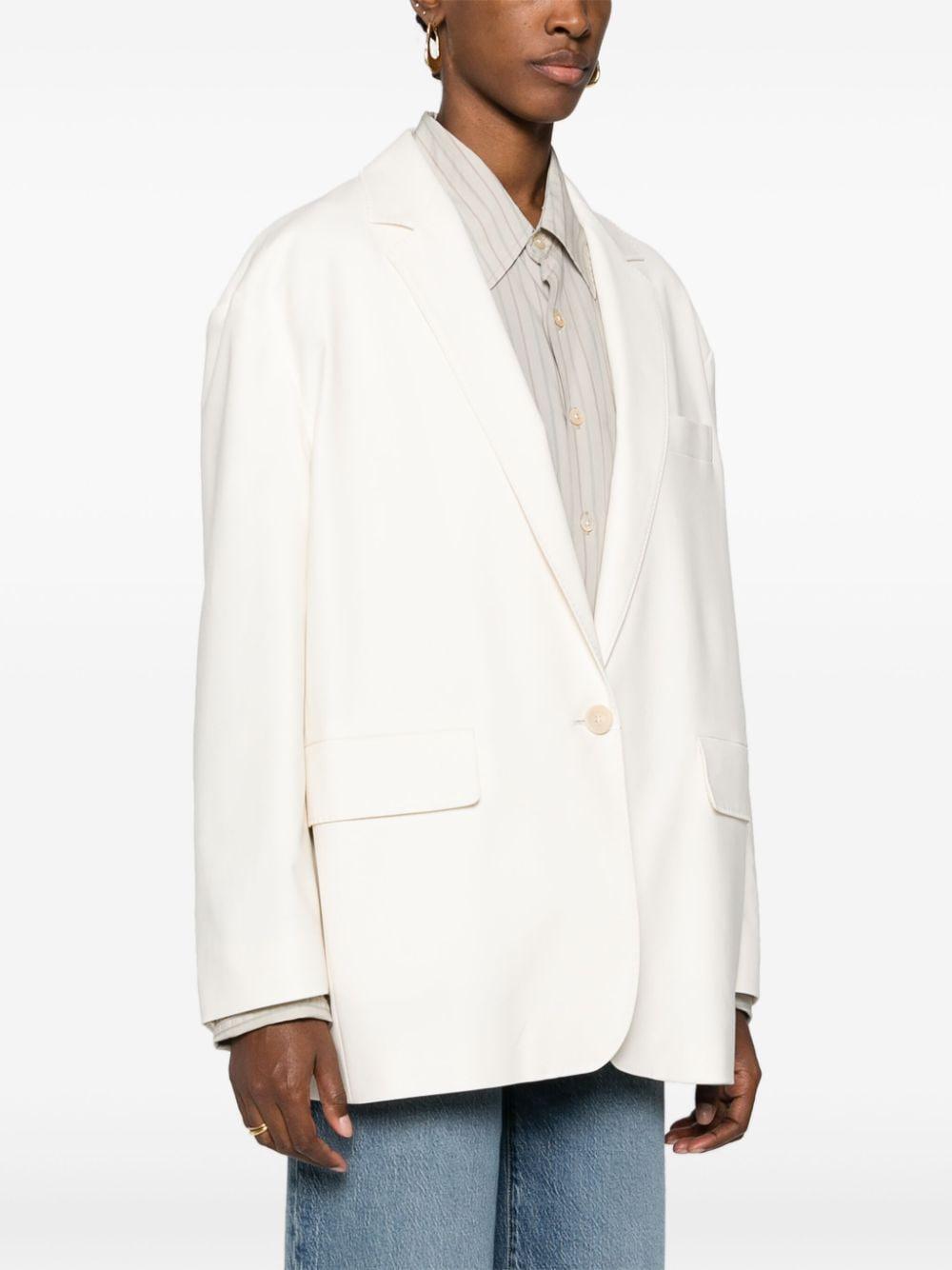 MAX MARA Monica Oversized Blazer In Neutrals Product Image