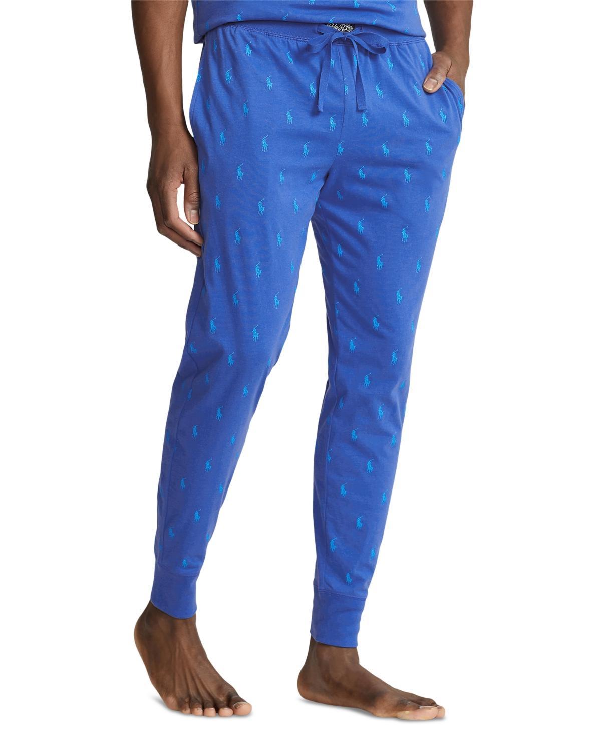 Polo Ralph Lauren Mens Printed Jogger Pajama Pants - New Iris Product Image