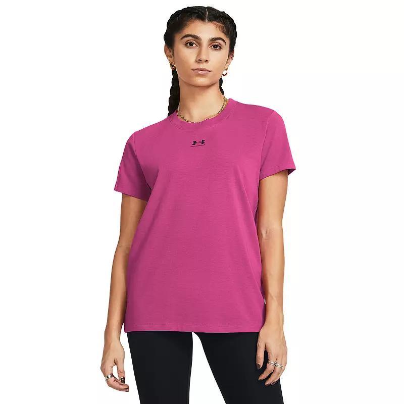 Womens Under Armour UA Off Campus Core Short Sleeve Tee Product Image