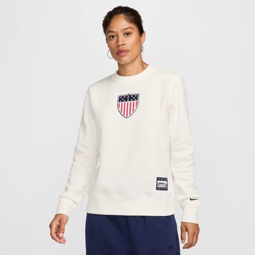 Team USA Phoenix Fleece Nike Womens Crew-Neck Sweatshirt Product Image