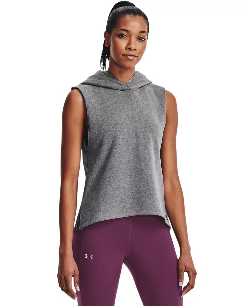 Women's UA Terry Sleeveless Hoodie Product Image