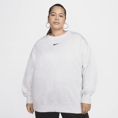 Nike Sportswear Phoenix Fleece Women's Oversized Crew-Neck Sweatshirt (Plus Size) Product Image