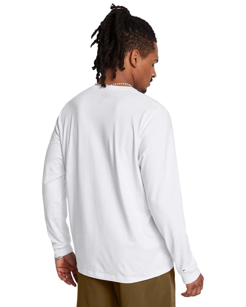 Men's UA Icon Charged Cotton® Long Sleeve Product Image