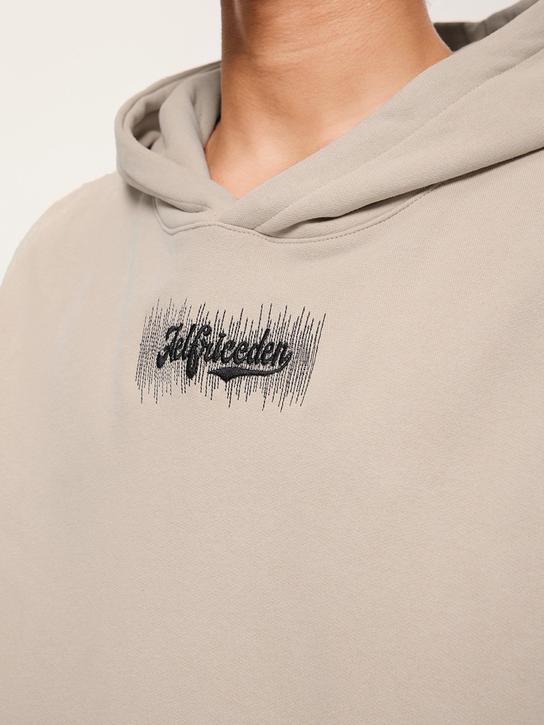 Aelfric Eden Embroidery Basic Cozy Hoodie Product Image