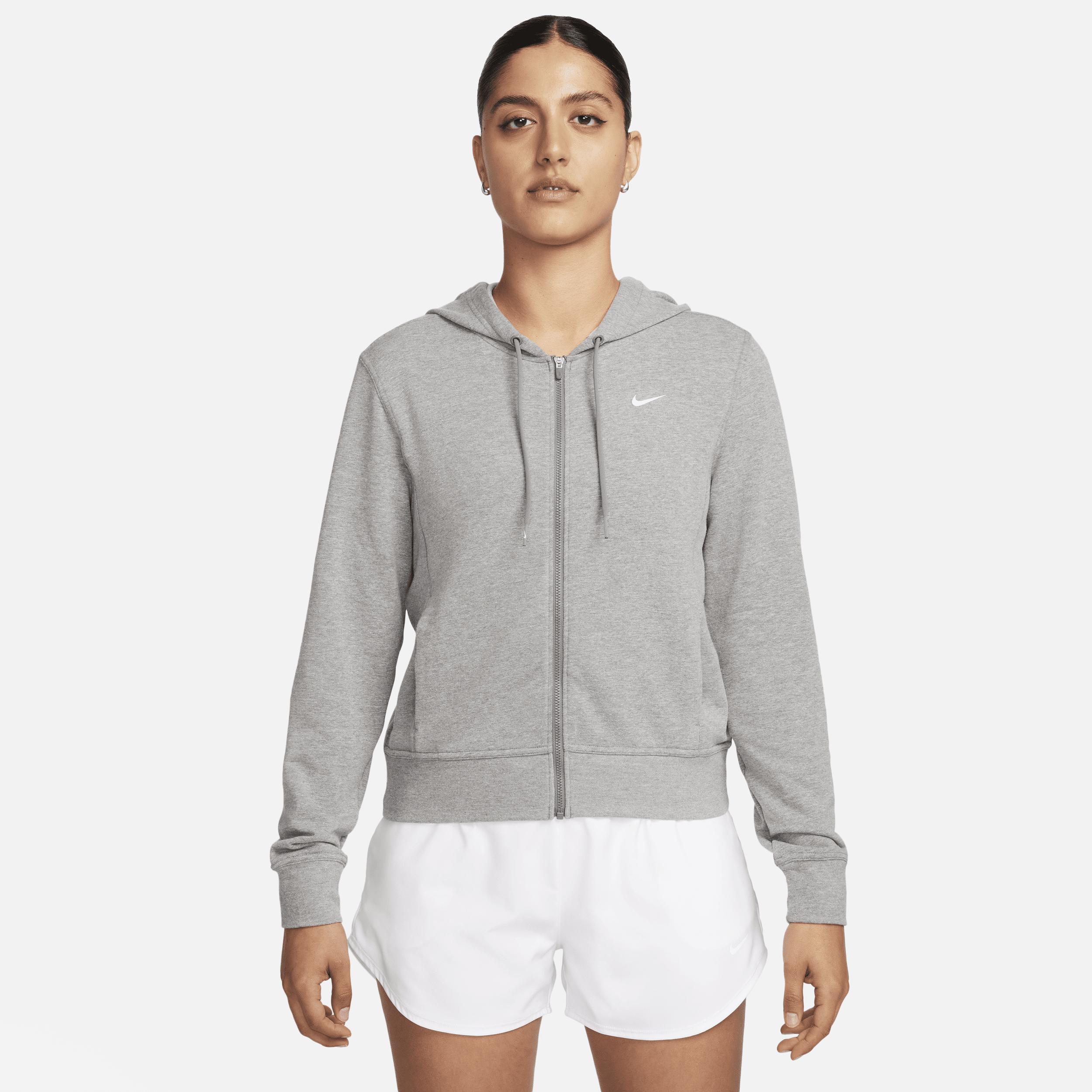 Nike Women's Dri-FIT One Full-Zip French Terry Hoodie Product Image