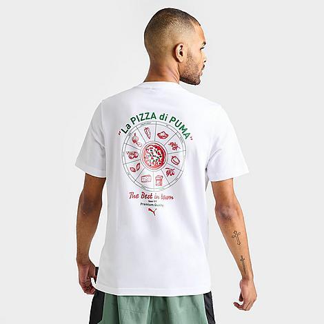 Puma Mens Pizza Graphic T-Shirt Product Image