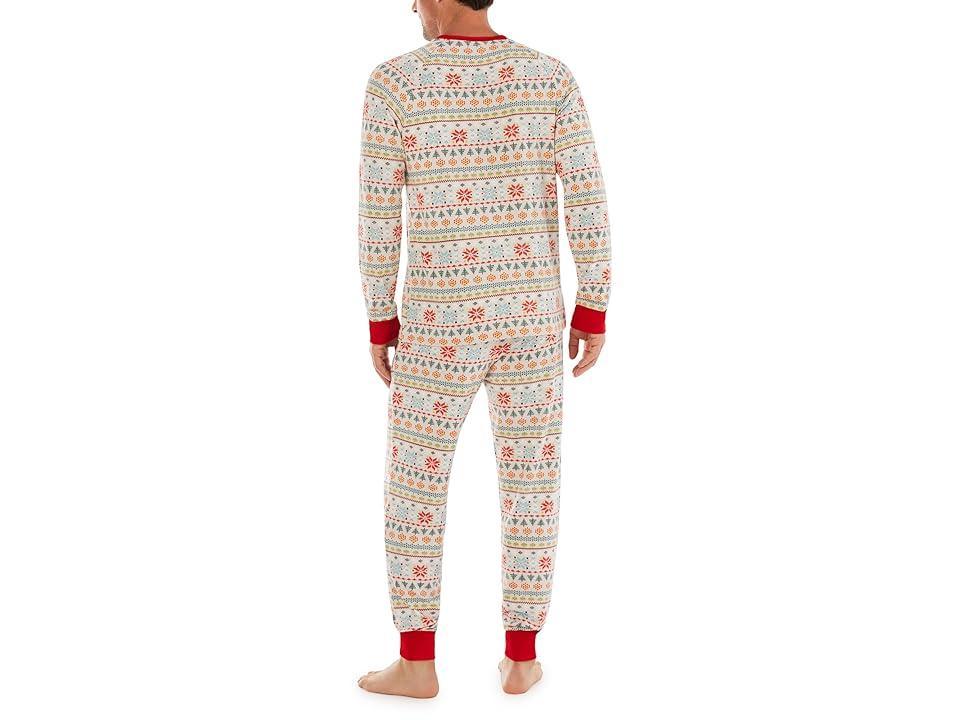 Pajamarama Nordic Fair Isle Long PJ Set (Nordic Fair Isle) Men's Pajama Sets Product Image