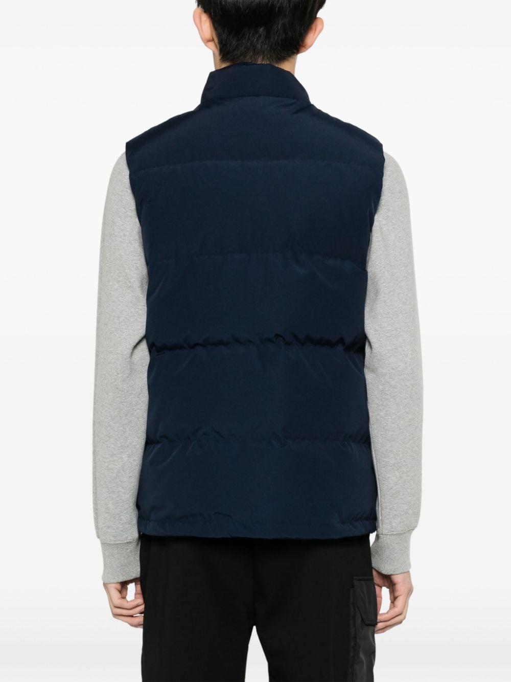 CANADA GOOSE Freestyle Quilted Down Gilet In Blue Product Image