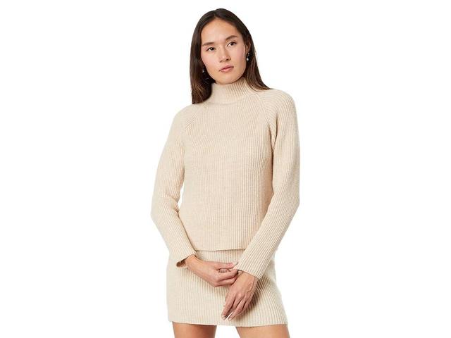 line and dot Myles Sweater (Oatmeal) Women's Sweater Product Image