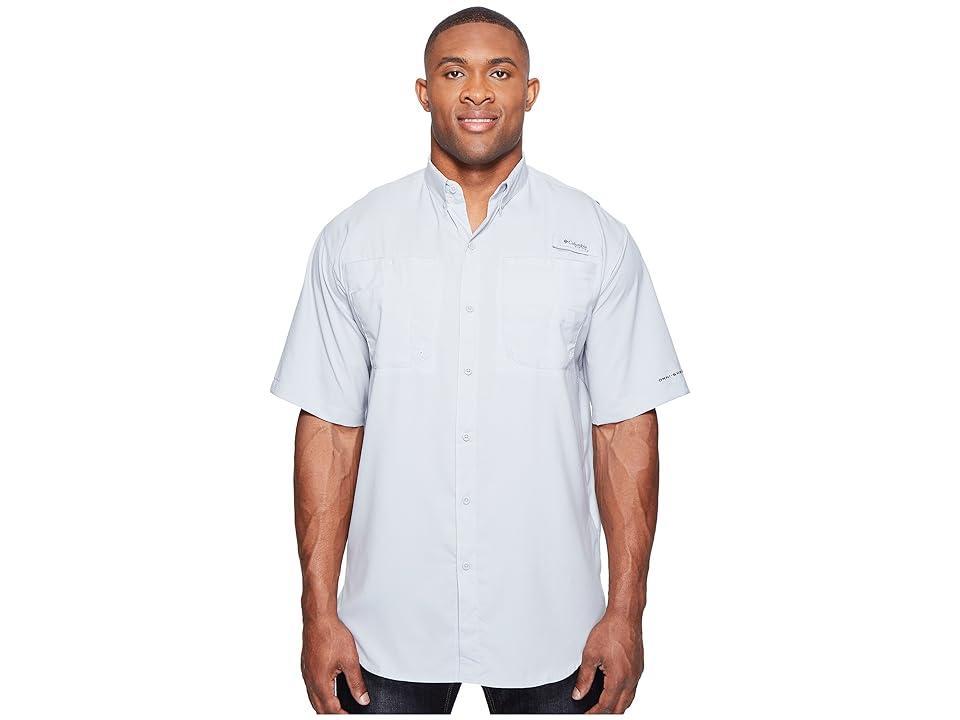 Columbia Big Tall Tamiami II S/S (Cool Grey) Men's Short Sleeve Button Up Product Image