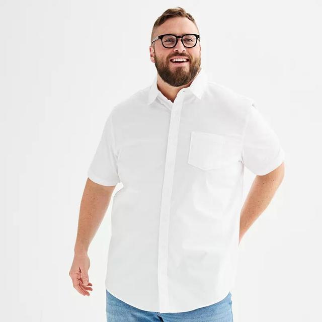 Big & Tall Sonoma Goods For Life Perfect-Length Button-Down Shirt, Mens Product Image