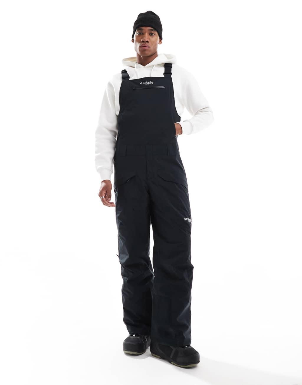 Columbia Highland Summit ski bib in black Product Image