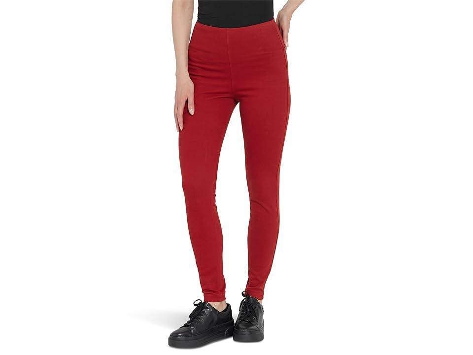 Lysse Toothpick Denim in Matte Red (Matte Red) Women's Jeans Product Image