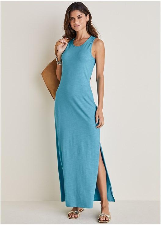 Cotton Span Maxi Dress Product Image