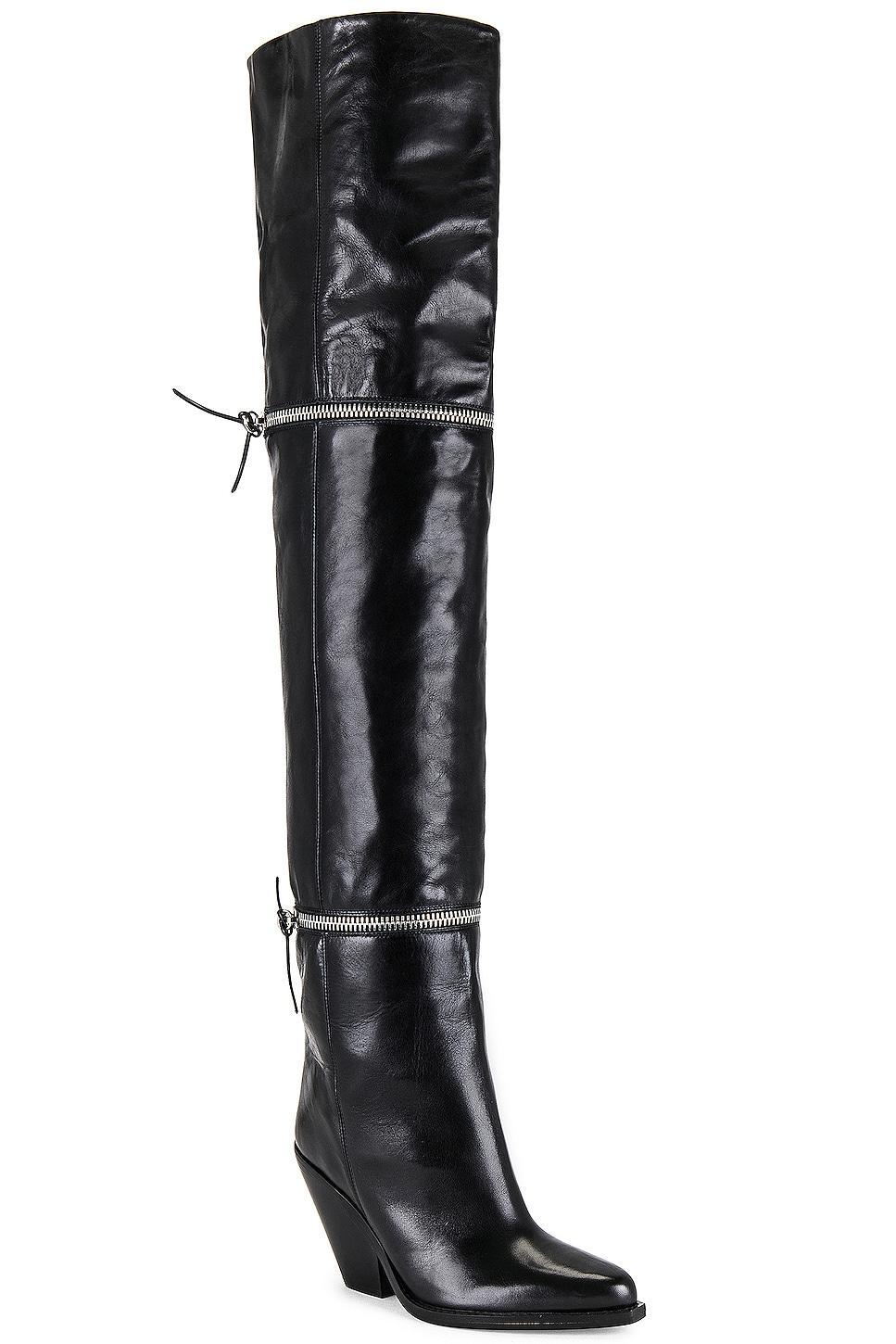 Isabel Marant Lelodie Boot in Black - Black. Size 36 (also in ). Product Image