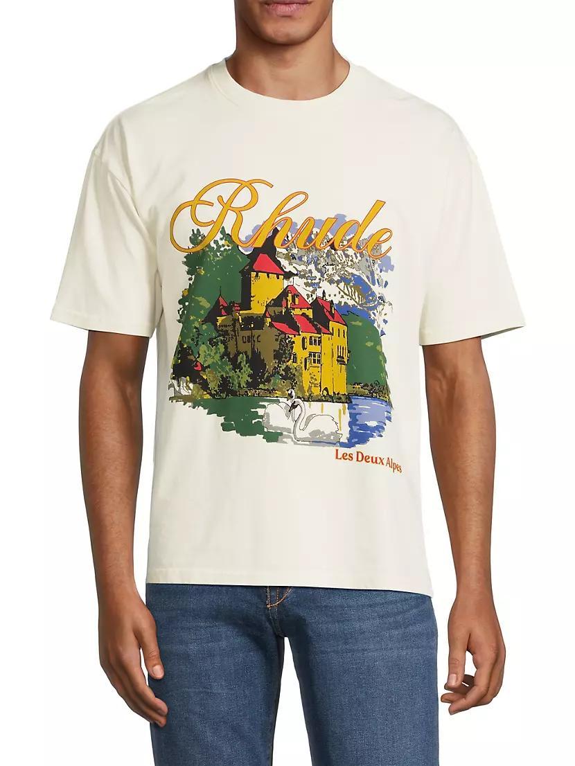 Chateau Alpes Cotton T-Shirt Product Image