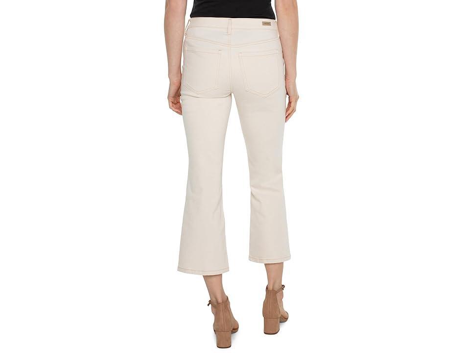 Liverpool Los Angeles Hannah Crop Flare with Utility Details 25 1/2 (Seaside Dunes) Women's Jeans Product Image