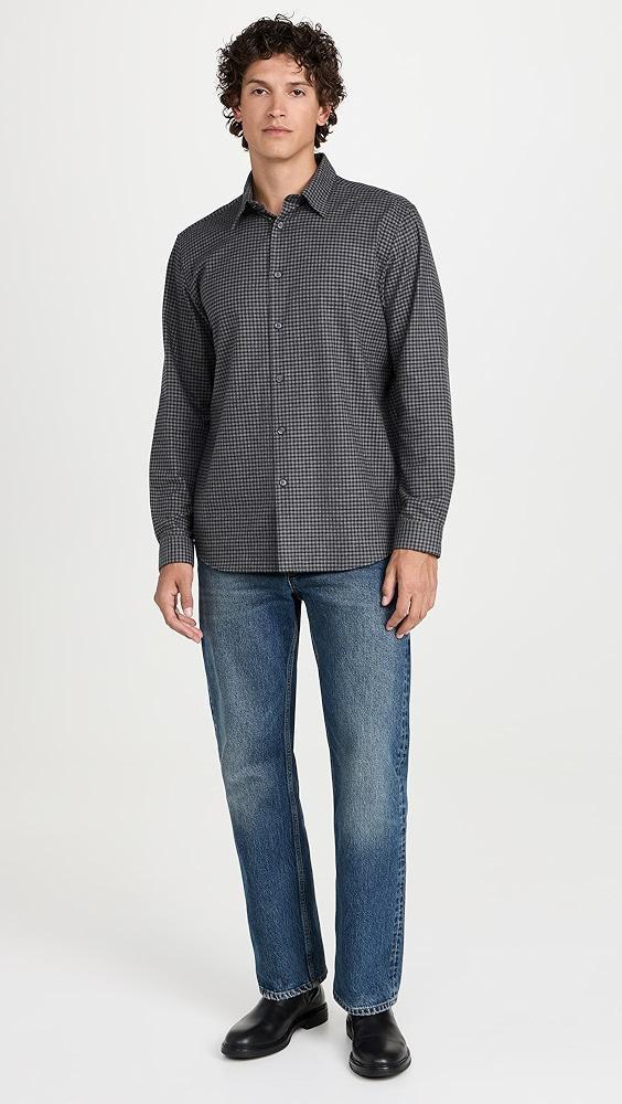 Theory Irving Gingham Shirt | Shopbop Product Image