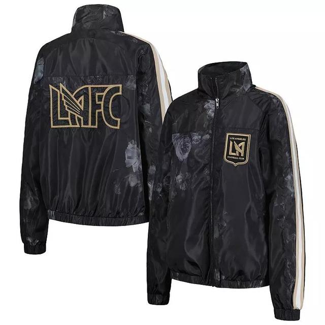 Womens The Wild Collective Black Lafc Full-Zip Track Jacket Product Image