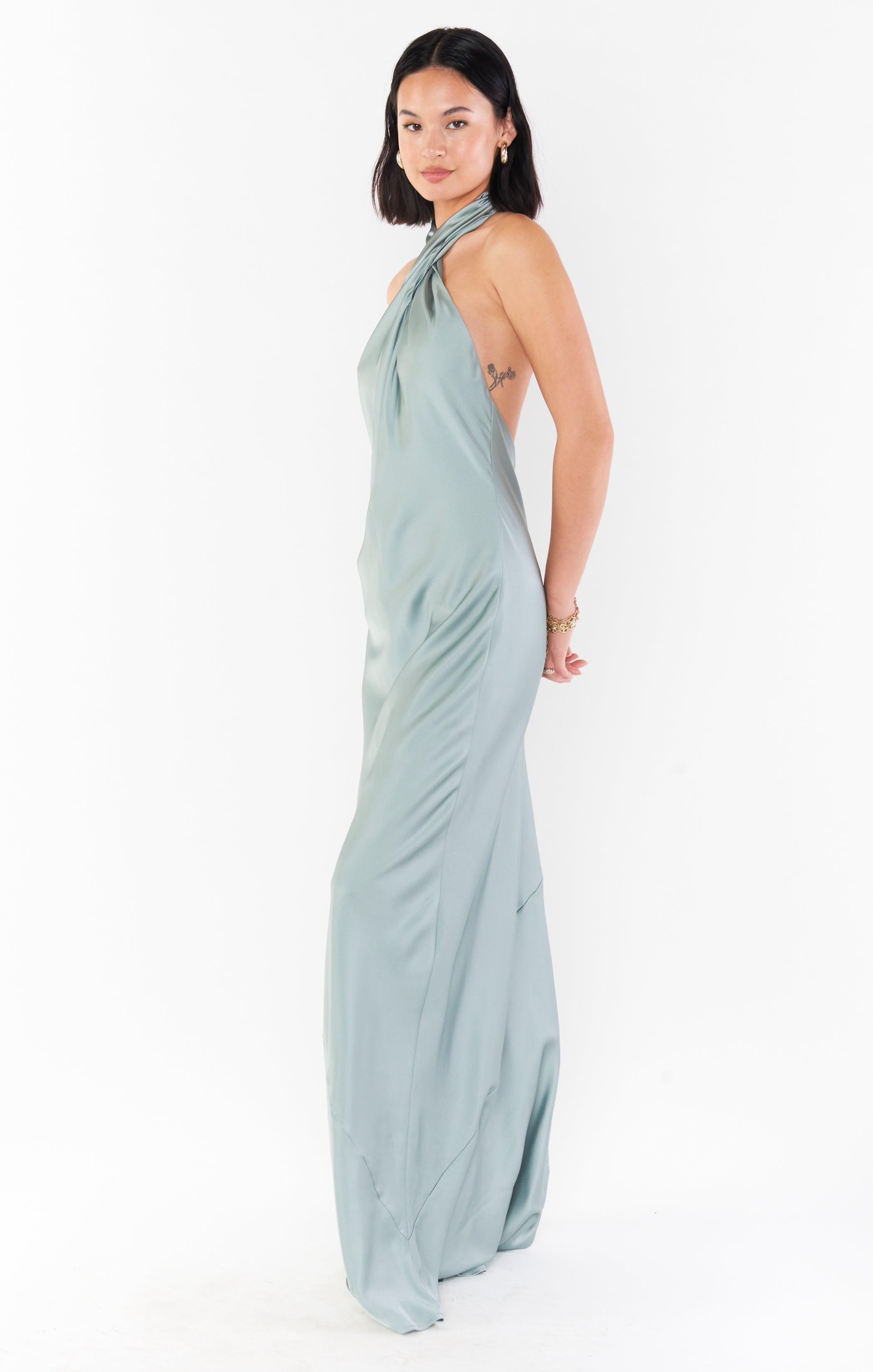 Jasmine Halter Maxi Dress ~ French Floral Product Image